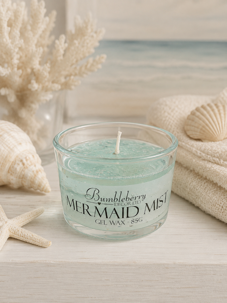Mermaid Mist Gel Candle