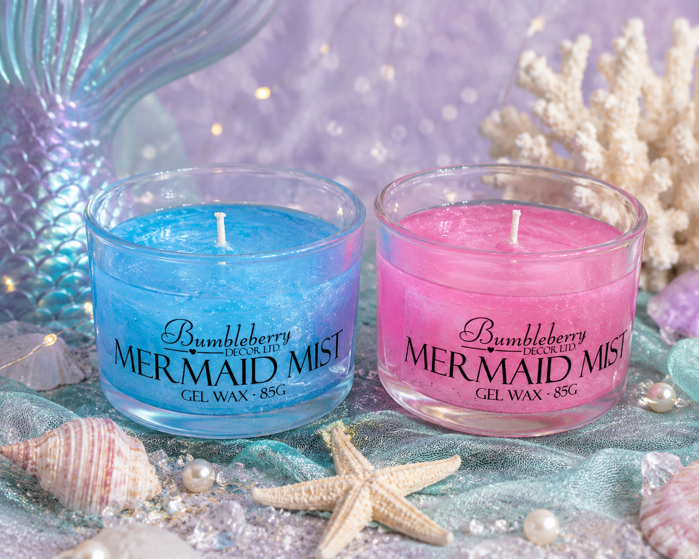 Mermaid Mist Gel Candle