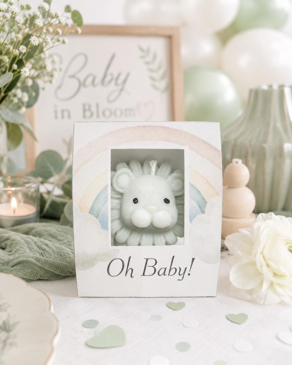 "Oh Baby" Lion Party Favors