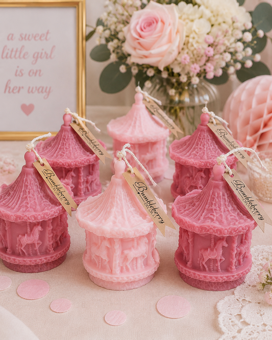 Carousel Candles Favors or Gifts