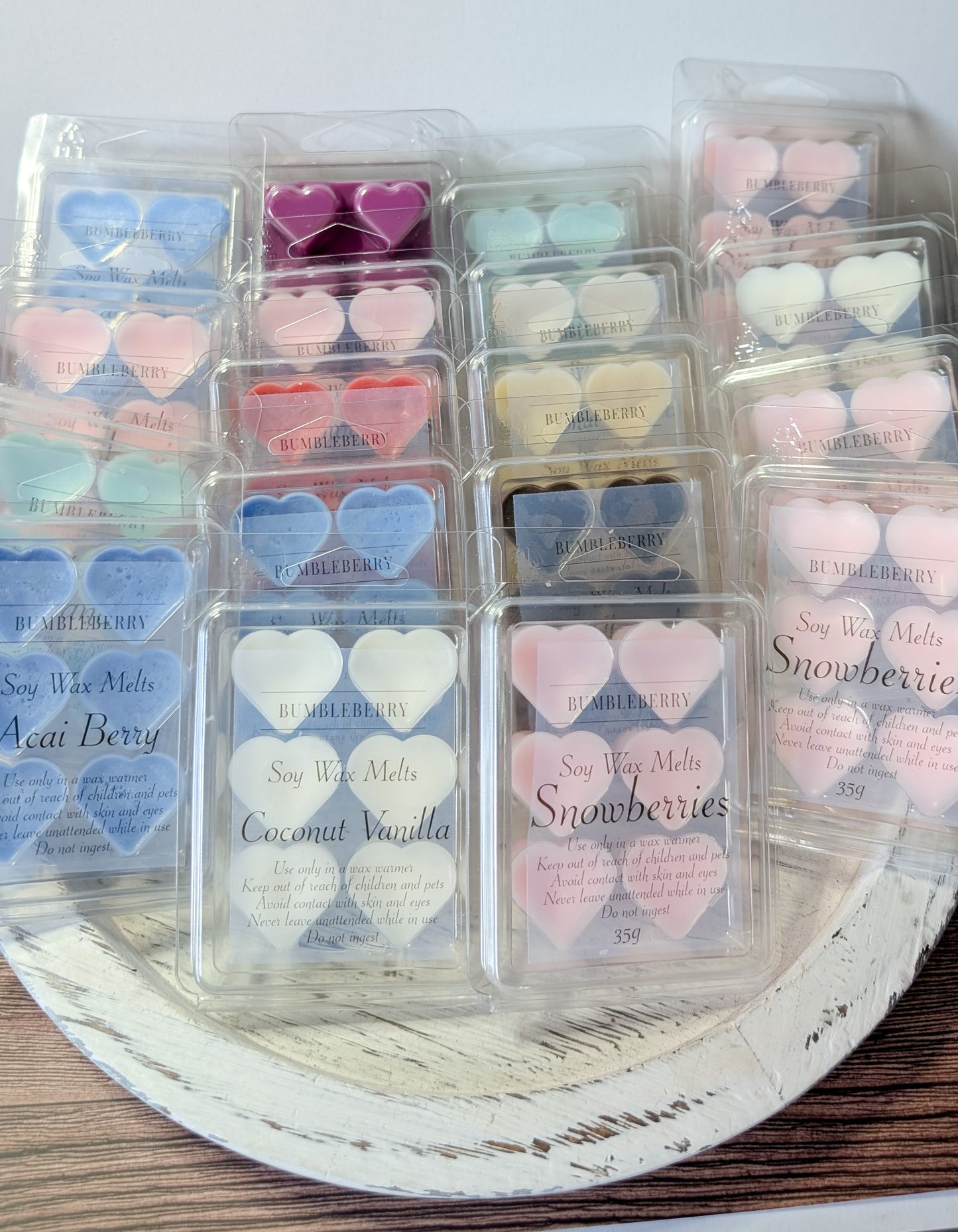 Heart Shaped Wax Melts