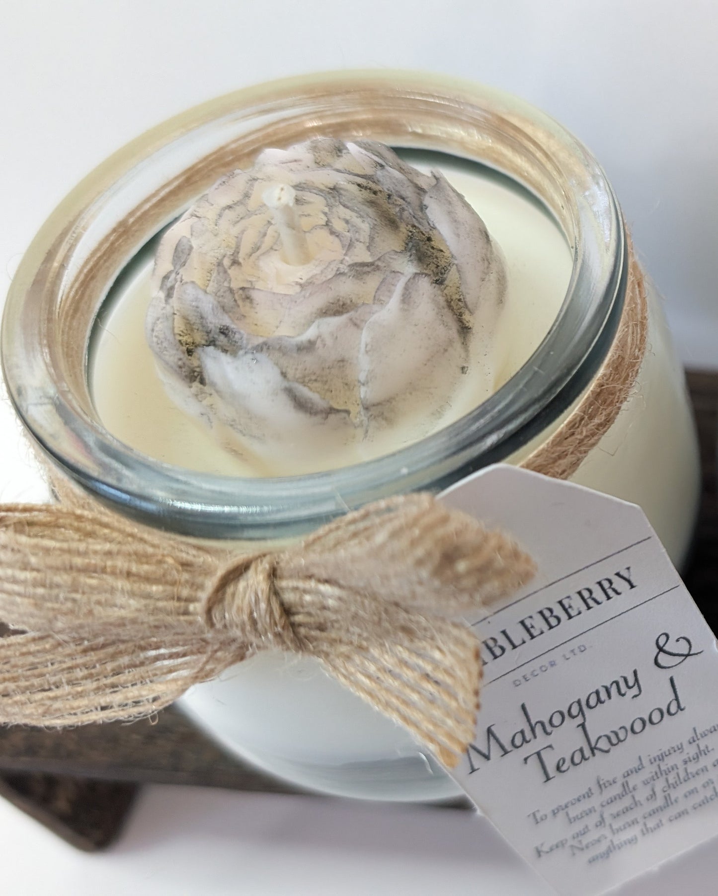 Farmhouse Style Mason Jar Candles