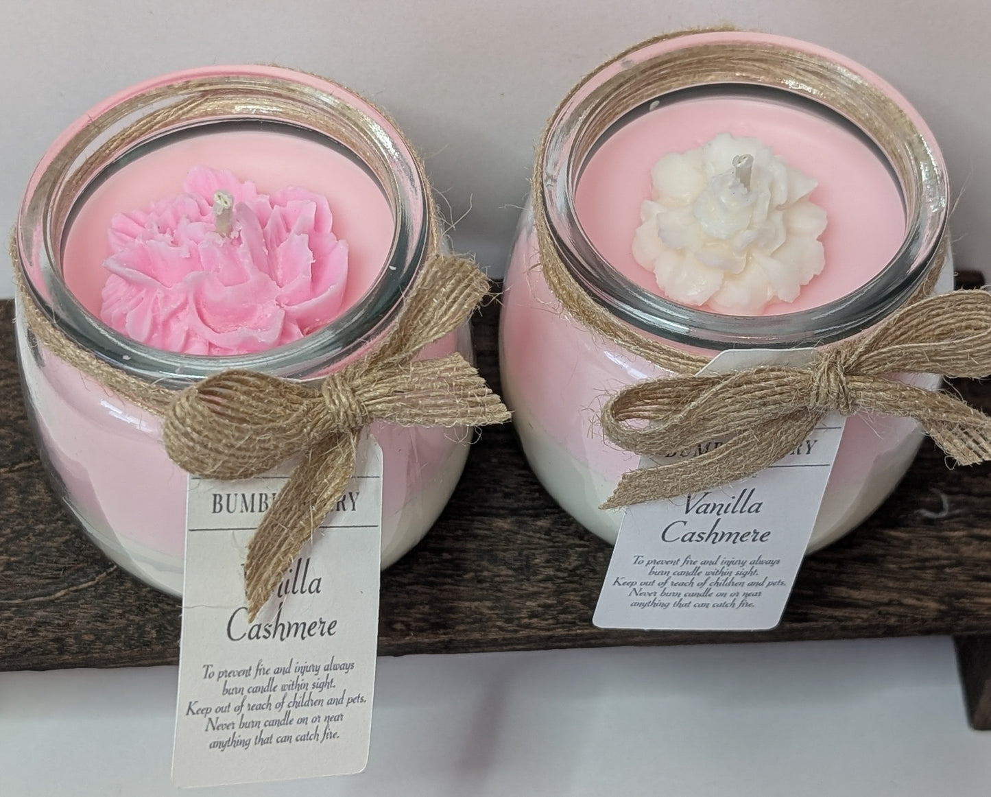 Farmhouse Style Mason Jar Candles